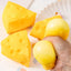 Squishy Toy - Mini Cheese Soft Squeeze (Triangle Shaped)