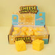 Squishy Toy - Mini Cheese Soft Squeeze (Square Shaped)