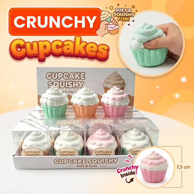 Squishy Toy - Crunchy Cupcake