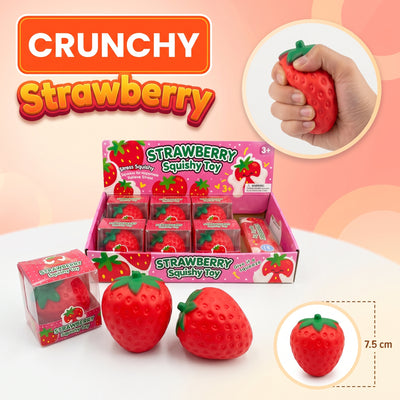 Squishy Toy - Crunchy Strawberry