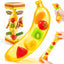 Squishy Toy - Vaseline Jelly Transparent Banana (Hard Maltose) (7 cm)