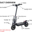 Freeboy J30 Max Dual Motor Electric Scooter – 5600W Peak Power, 60V Battery, 11" Off-Road Tires