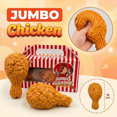 Squishy Toy - Jumbo Soft Fried Chicken