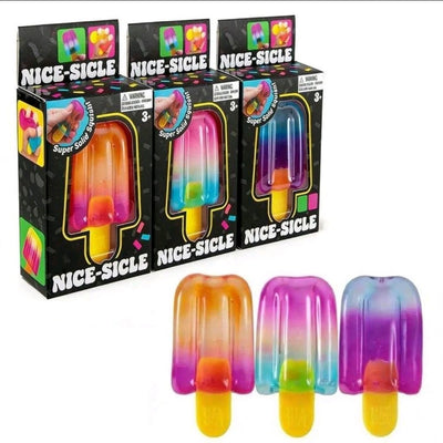 Squishy Toy - Popsicle / Nicle Sicle (Glitter Gel)