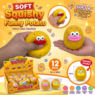 Squishy Toy - Soft Potato (8 cm)