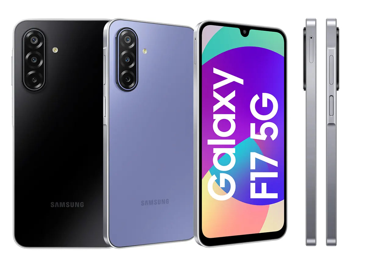 Samsung Galaxy F17 5G – 6.7″ Display, 50MP, Dual SIM, Unlocked (SM-F176B/L-DS) - (NEW)