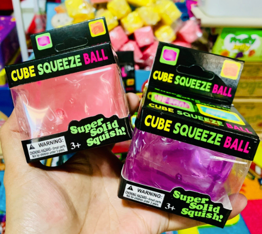 Squishy Toy - Solid Cube