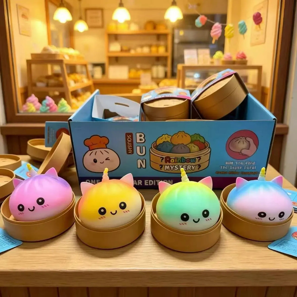 Squishy Toy - Unicorn Dumpling Soft Squishy