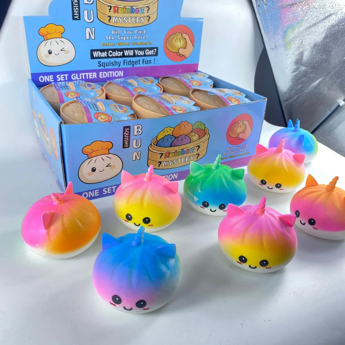 Squishy Toy - Unicorn Dumpling Soft Squishy