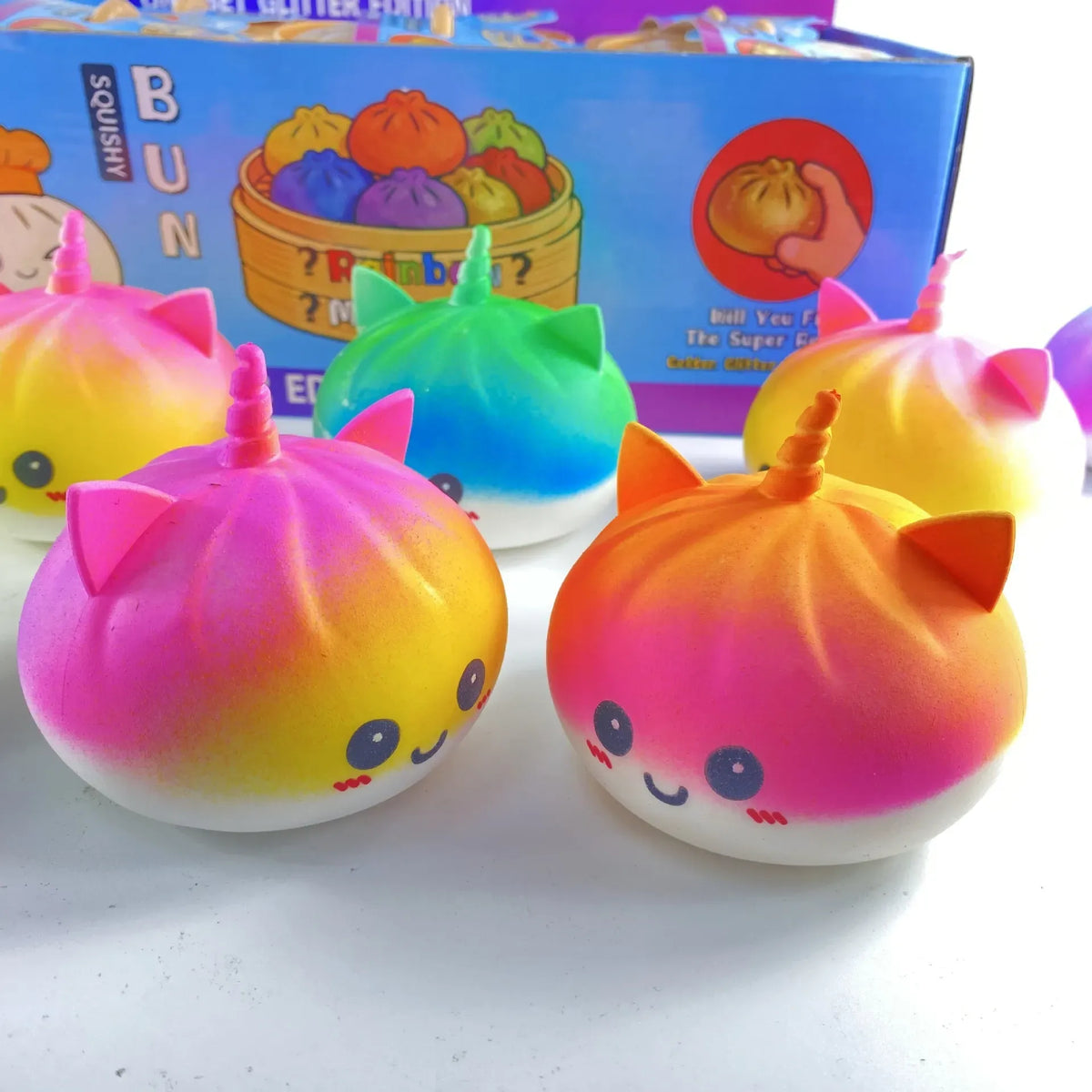Squishy Toy - Unicorn Dumpling Soft Squishy