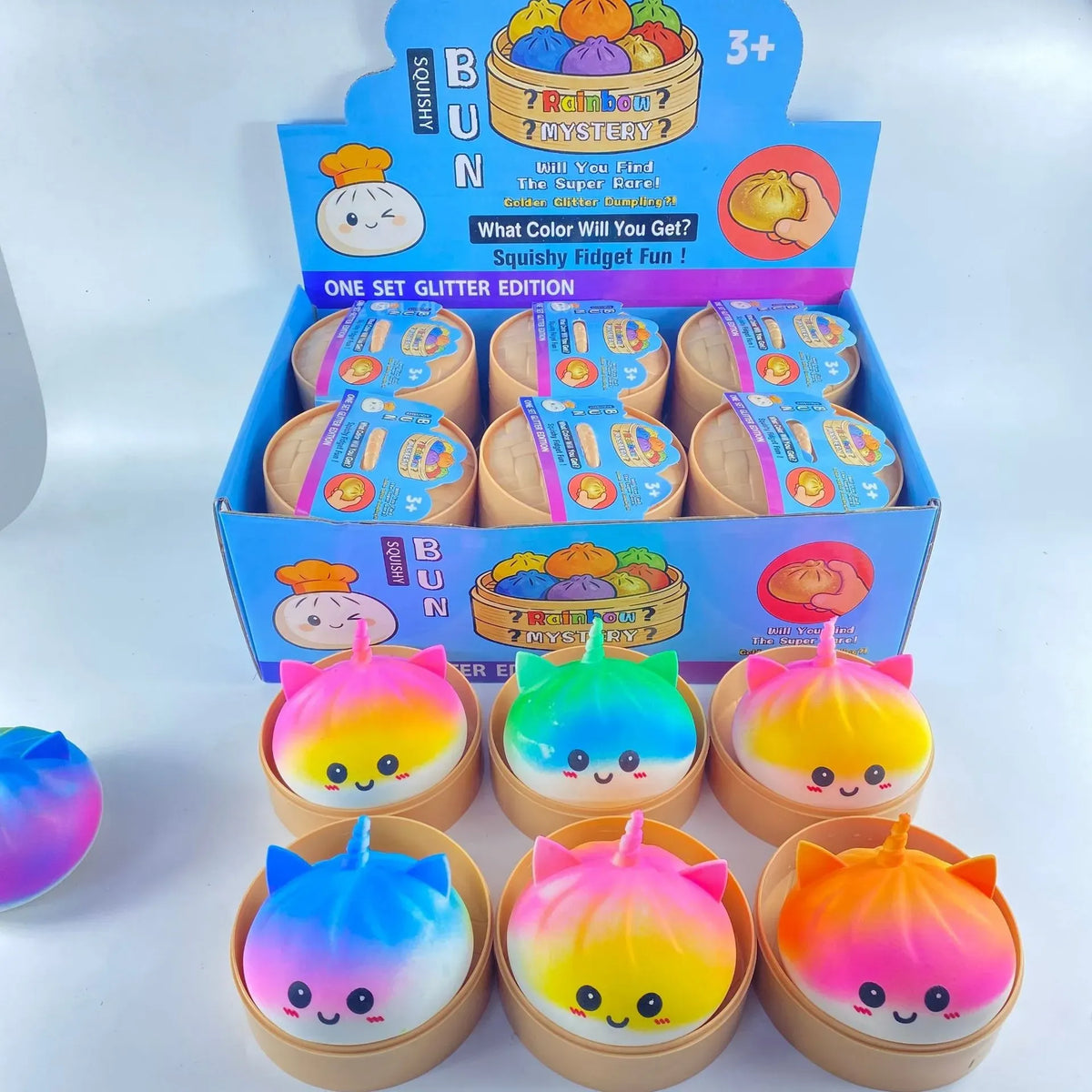 Squishy Toy - Unicorn Dumpling Soft Squishy