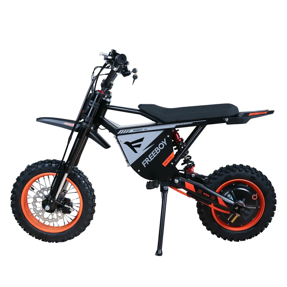 FREEBOY Y66 Electric Dirt Bike – 3000W Motor, 48V 30Ah Battery, 31-Mile Range, 12" Off-Road Tires
