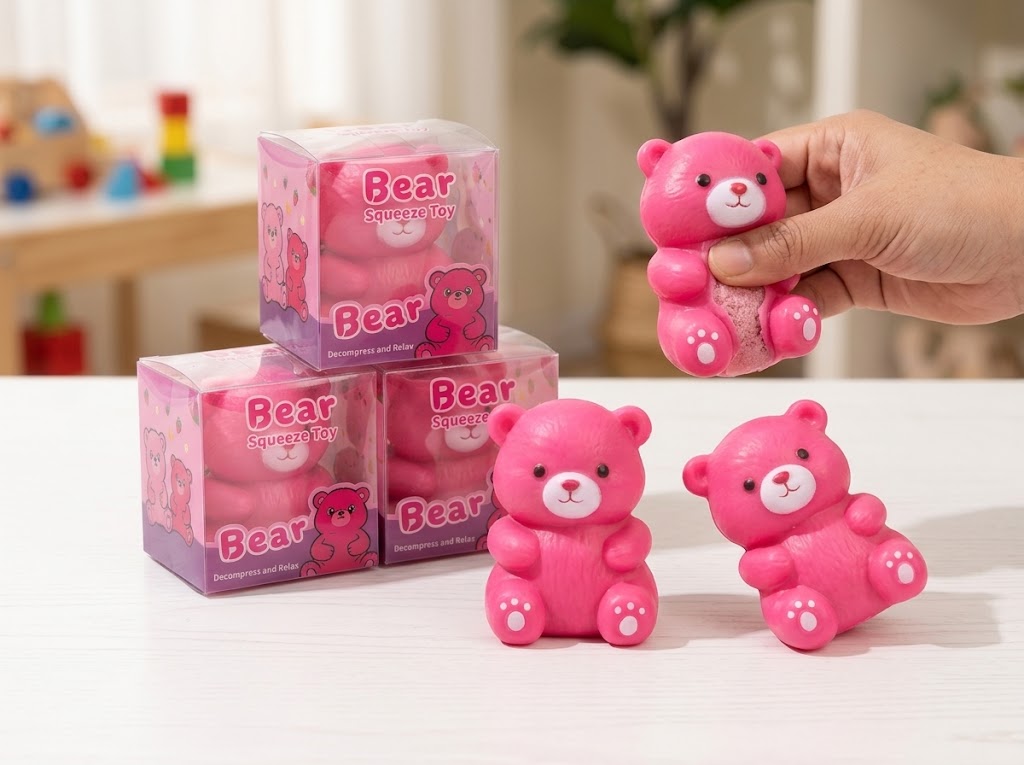 Squishy Toy - Crunchy Bear
