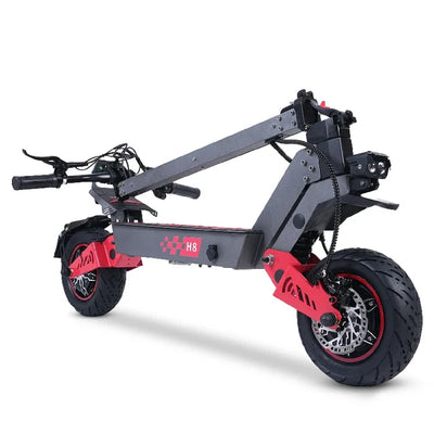 FREEBOY H8 Electric Scooter – Dual 3000W Motors, 60V 28Ah Battery, 37-Mile Range, 11" Off-Road Tires