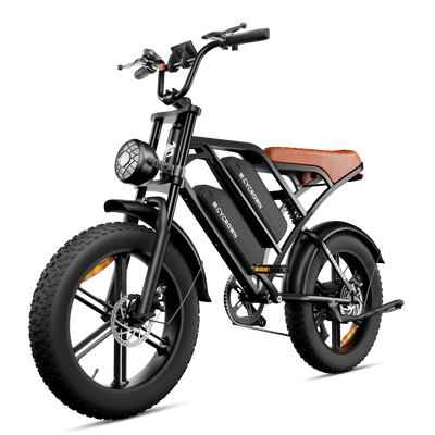 CYCROWN CycHunter Electric Bike – 1000W Peak Motor, Dual 48V 13Ah Batteries, 120-Mile Range, 20" Fat Tires