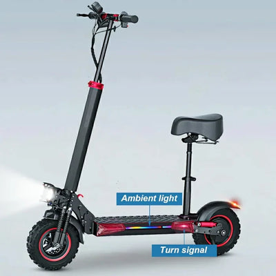 Freeboy J11 MAX Electric Scooter – 1200W Motor, 48V 15.6Ah Battery, 11" Off-Road Tires
