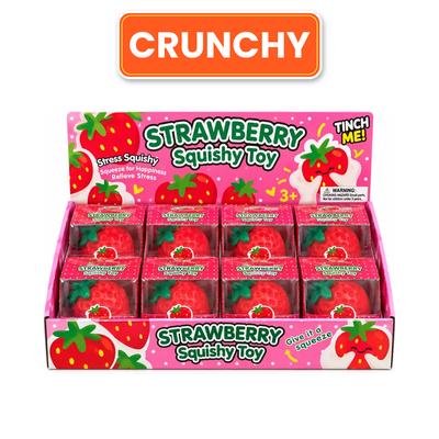 Squishy Toy - Crunchy Strawberry