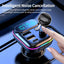 Multifunction Wireless Car MP3 Player with (2 USB & 1 Type C) Charger (T70)
