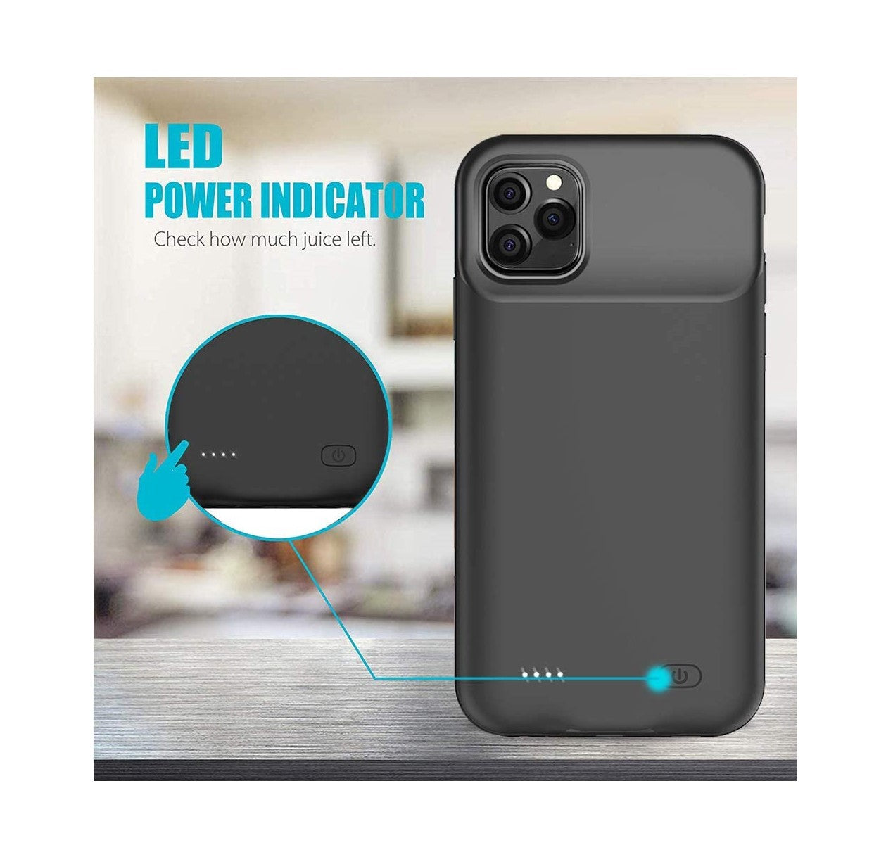 Power Case for iPhone 12/ 12 Pro (6.15") (7000 mAh)