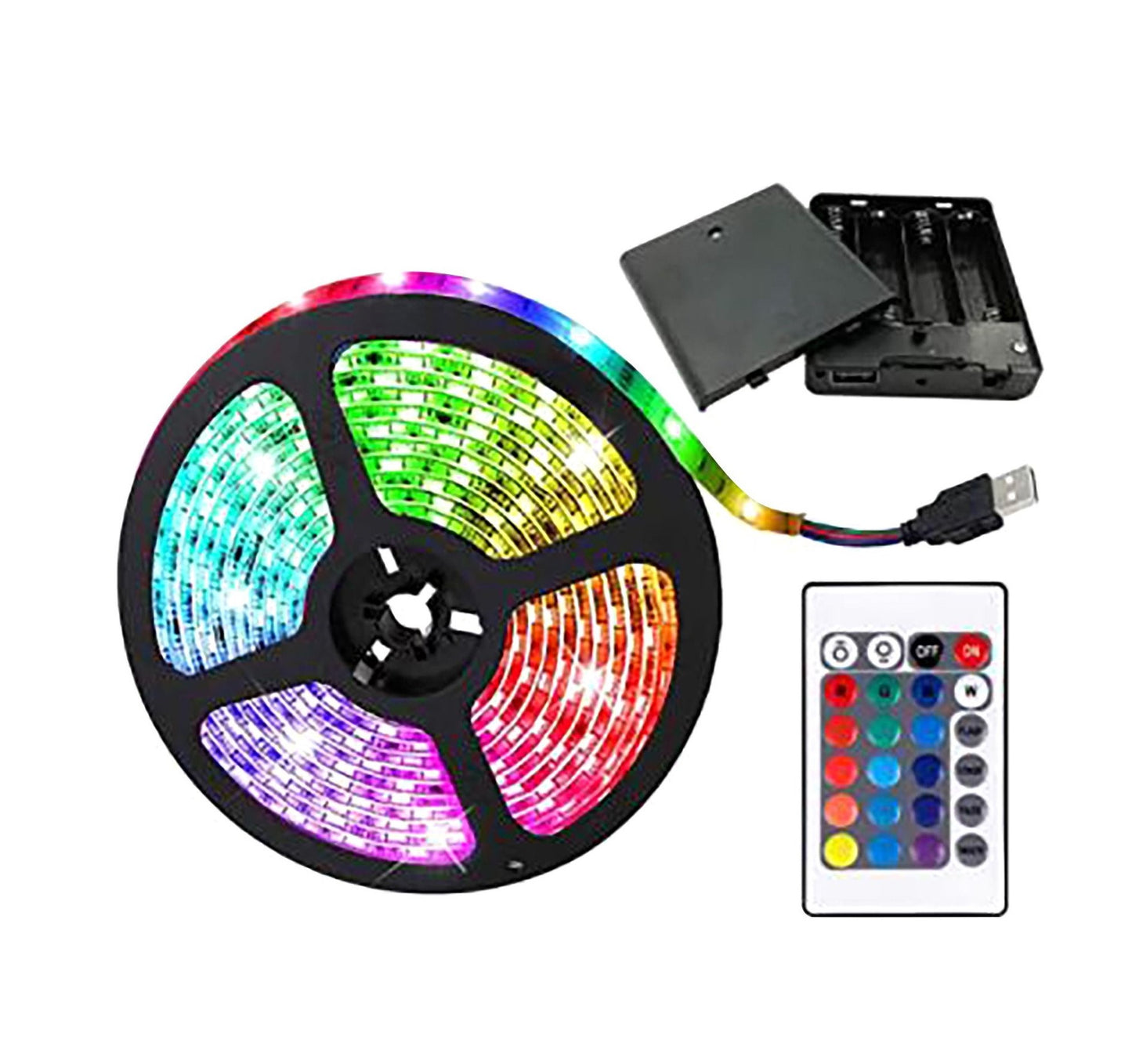 LED Strip Light w/ Remote (5050) - Available on 49ft/ 66ft/ 82ft/ 99ft Length