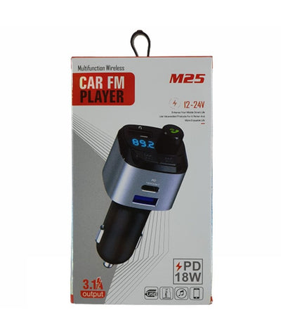 Multifunction Wireless Car FM Player (M25)