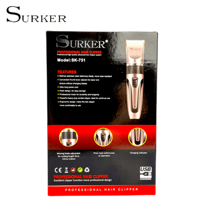 Surker Rechargeable Hair Clipper (SK-751)