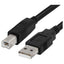 USB A to B Printer Cable (5ft)