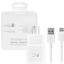2 in 1 Combo 15W Fast Charging USB Adapter w/ 3ft Type-C Cable (White Packaging)