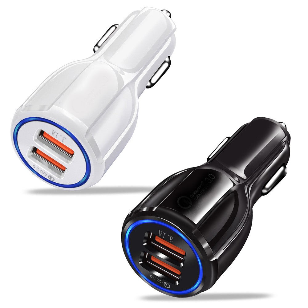 Qualcomm Car Charger Adapter 35W - 2 Port USB (6A QC 3.0)