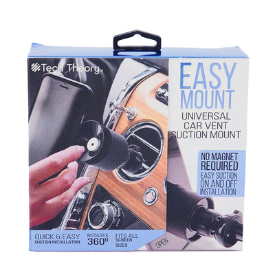 Tech Theory - Easy Mount Universal Car Vent Suction Mount (TT-SCTM-01)