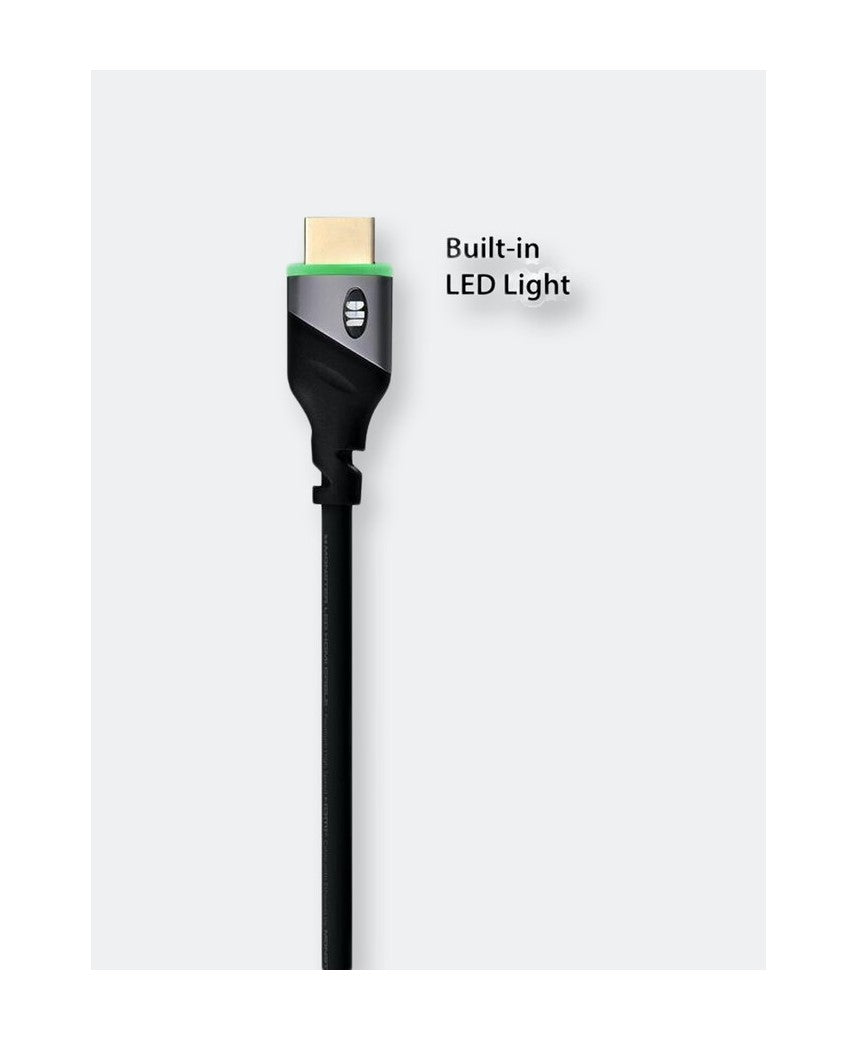 Monster Green LED Light HDMI Cable- 6FT