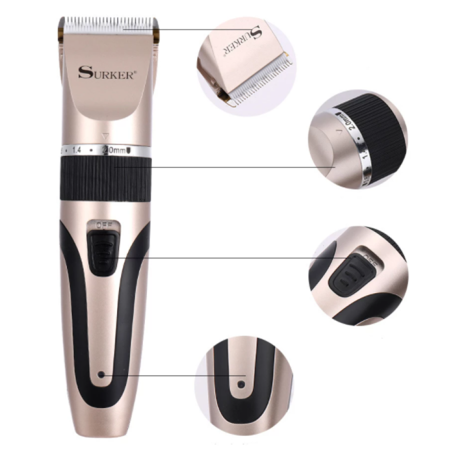 Surker Rechargeable Hair Clipper SK 751 Cowboy World