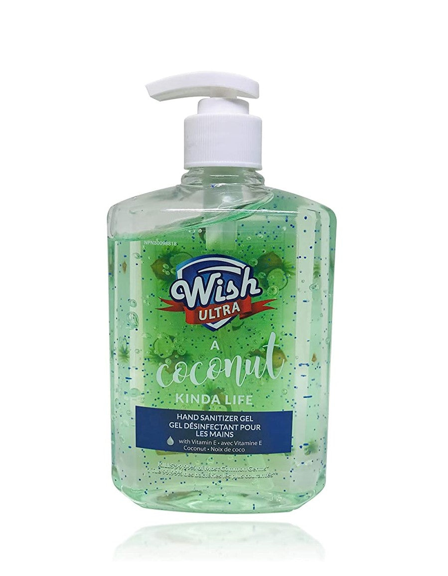 Wish Hand Sanitizer - Coconut Flavor (16.9 oz.) (10pcs per case) (Unit Price - $1)