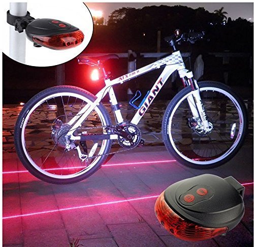 Bicycle Laser Tail Light (ZF084)