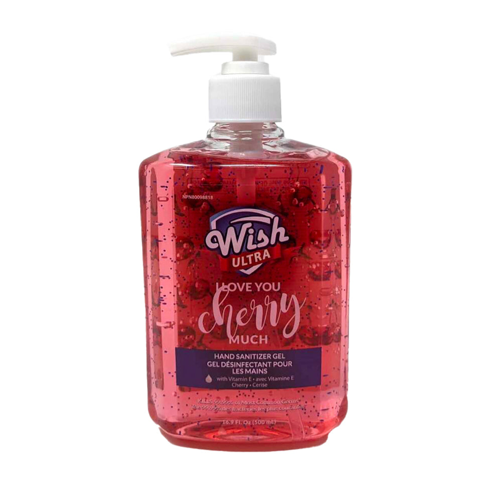 Wish Hand Sanitizer - Cherry Much Flavor (16.9 oz.)(96 Cases = 960 ct. per Pallet) (Unit Price - $1)