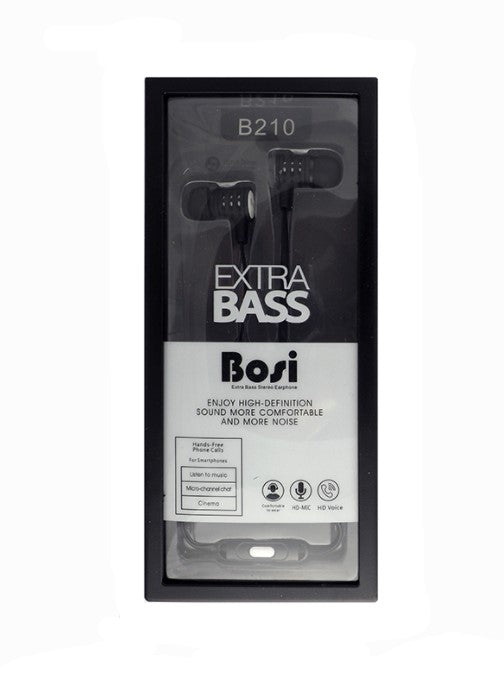 Bosi Extra Bass Stereo Earphones (B210)