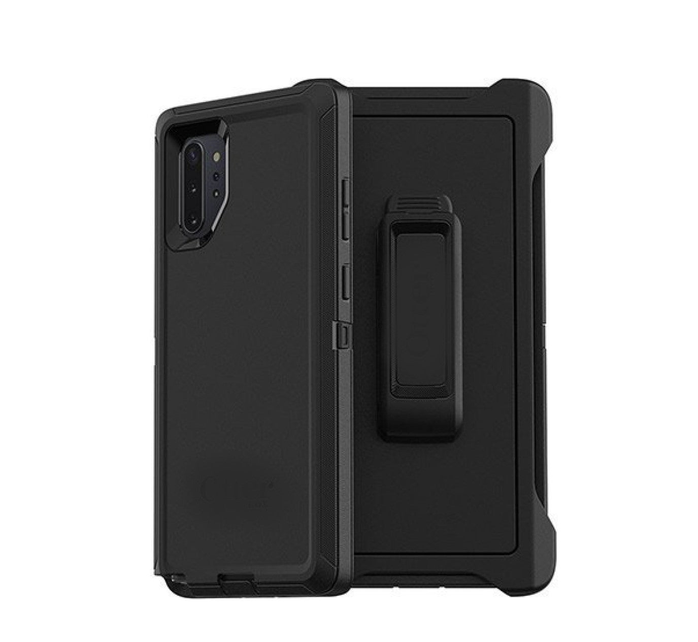 Case- Defender Case with Clip (For Note 10 Plus/ Note 10/ Note 9/ Note 8) - Black Color