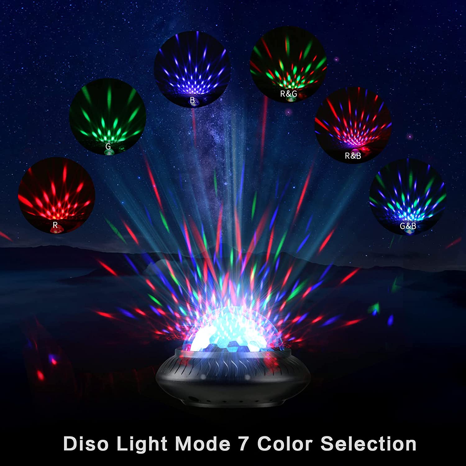 Ligatie Tochi boom Centraliseren Disco Lamp / Night Lamp (EV-G3) – Cowboy World