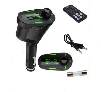 Car MP3 FM Transmitter/Modulator w/ LCD Display, Flash Drive/USB Port