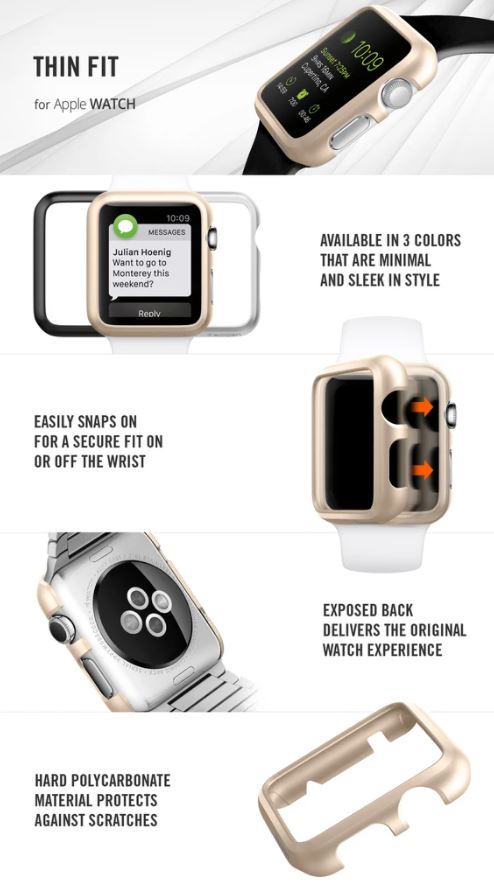 Griffin apple watch discount case