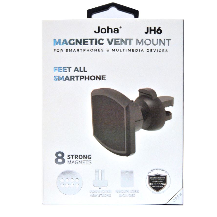 Joha Magnetic Vent Mount -8 Magnet Car Holder (JH6)