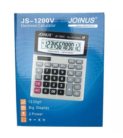 JOINUS- Solar Electronic Calculator (JS-1200V)