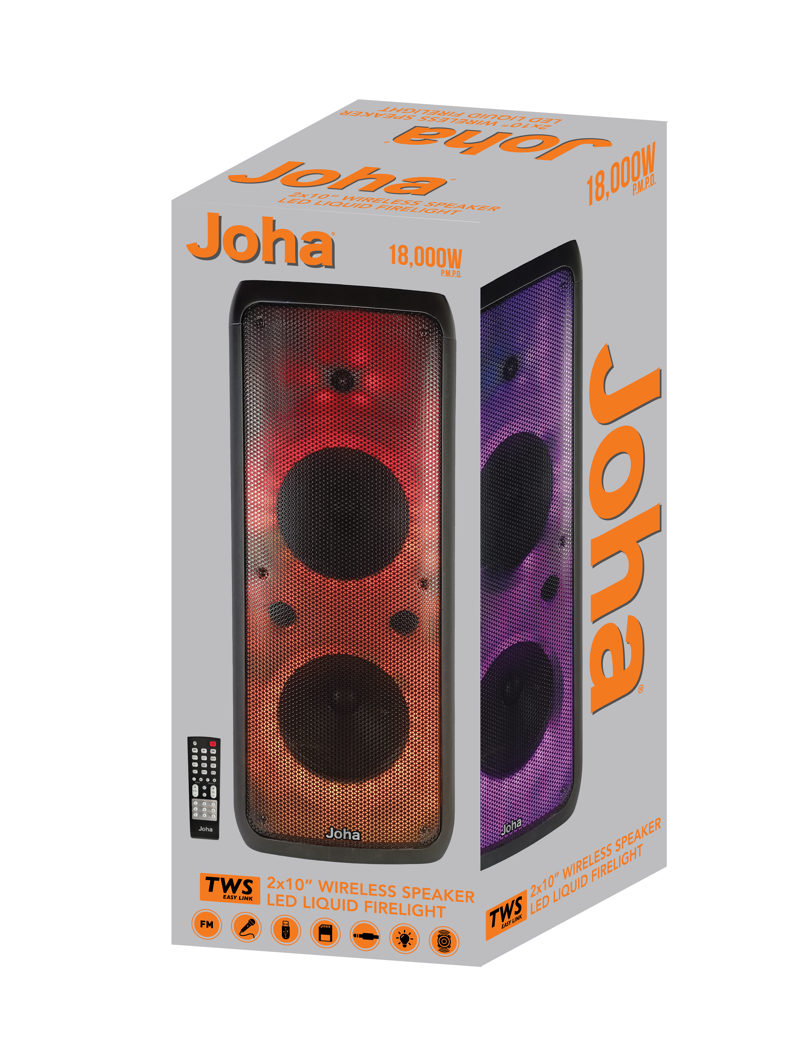 Joha Wireless Speaker (JOHA-2010) [18000 W. PMPO]