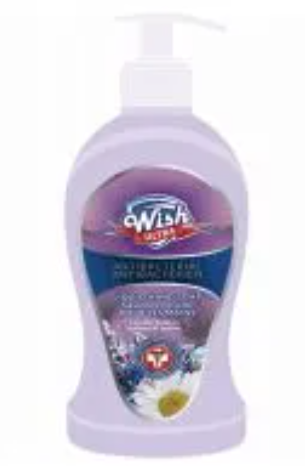 Wish Ultra Antibacterial Liquid Hand Soap (13.5 OZ / 400 ML) (12 pcs/ Case) (Unit Price- $0.50) - Lavender