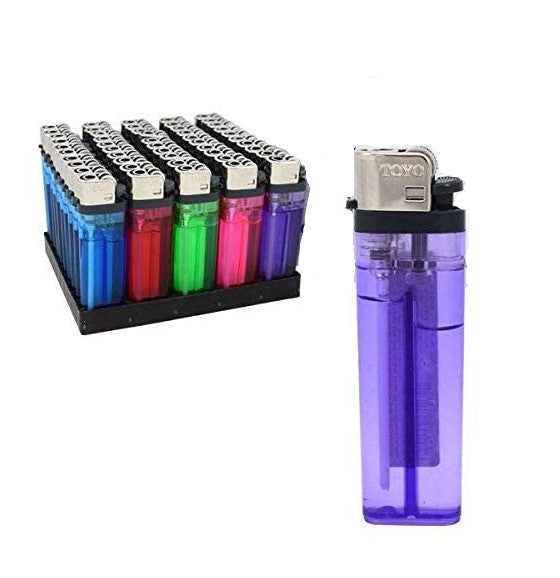 Maxlight Disposable Lighter - 50 Pack with Display Stand