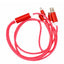 3 in 1 LED Light up Cable for (iPhone/ Micro & Type-C)