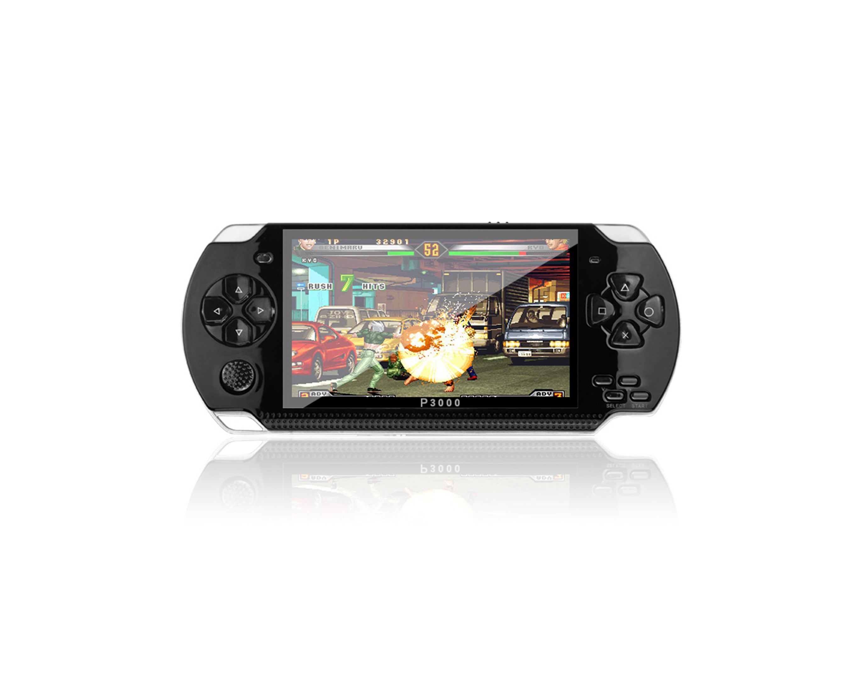 Portable video game store player