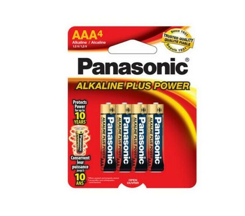 Panasonic Alkaline AAA X 4 Battery