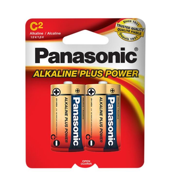 Panasonic Alkaline 2 - C X 2 Battery