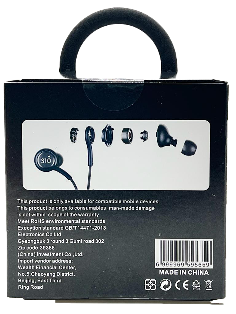 S10+ earphones discount